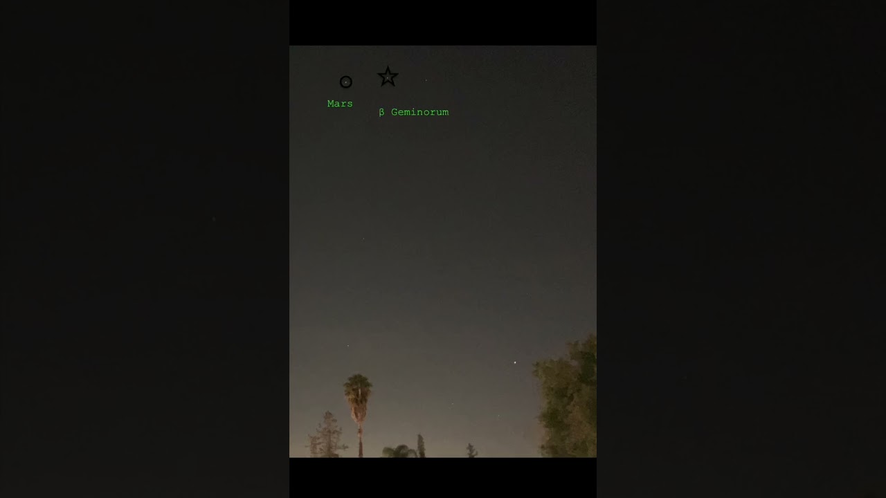 🧭 Let's Map the Night Sky!!! 2 Planets Visible 🪐# shorts