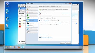 How to forward calls in Skype®