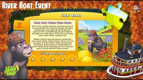 Hay Day - Puzzle Boat Event