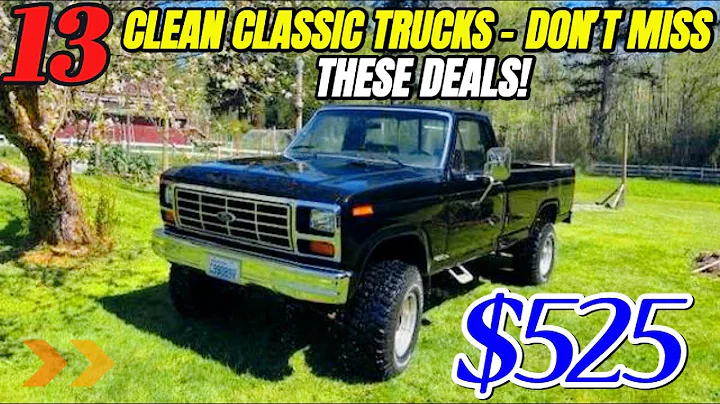 13 Classic Trucks Found on Craigslist – Ready to Roll!
