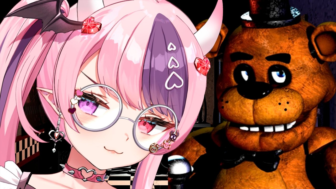 ironmouse plays five nights at freddy's