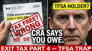 THE EXIT TAX PART 4: Why The CRA Is Taxing Your Tax-Free Savings Account (The TFSA Trap)