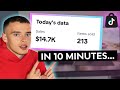 Making $10,000 PROFIT with only 10 minutes of work... [TikTok Shop Affiliate]