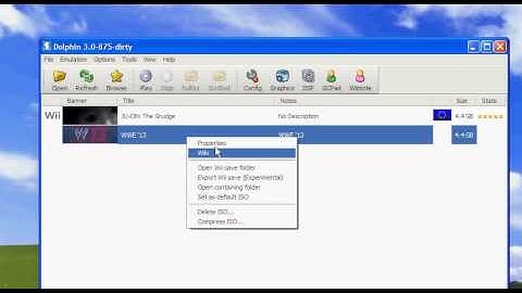 Best configuration for dolphin 3.0 emulator for playing WWE