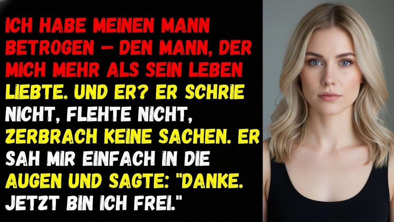 🦋Ich habe meinen Mann betrogen – den Mann, der mich mehr als sein Leben liebte🦋