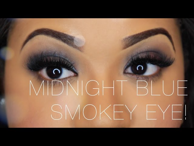 Midnight Blue Smokey Eye Tutorial