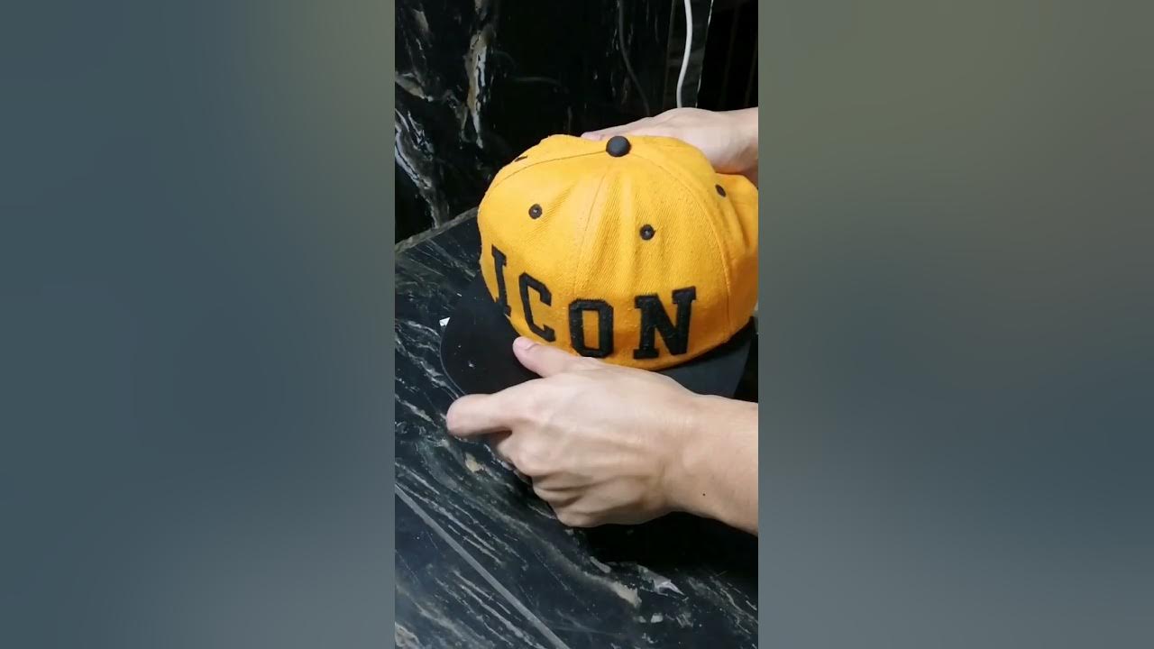 Snapback Cap Cleaning and Reshaping (Original Bench "Hello Summer