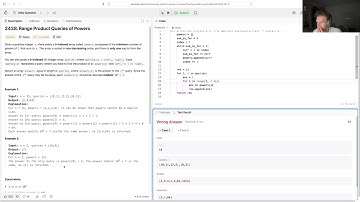 Leetcode Daily 2438. Range Product Queries of Powers