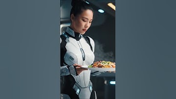 Humanoid Robot Cooking in Kitchen #robot #usa #humanoid #futuretech #uk #kitchenrobot #shorts #2025