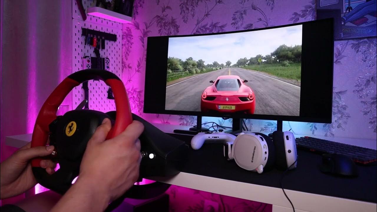 Thrustmaster Ferrari 458 Spider in Forza Horizon 5 YouTube