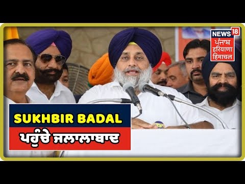 Sukhbir Badal ਪਹੁੰਚੇ ਜਲਾਲਾਬਾਦ - ਜ਼ਿਮਨੀ ਚੋਣਾਂ ਦੀ ਤਿਆਰੀ | Punjab Latest News Update | News18 Live