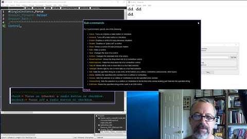 Automating Programs with Controls in AutoHotkey: 09 Control Check / Control UnCheck