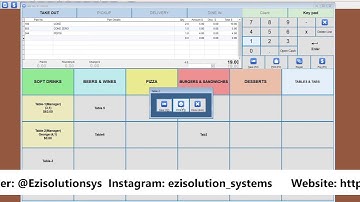 Ezisolution Systems: installatie en bediening van POS-schermen voor restaurants