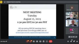 Celebrity BRIDG Meeting, 06/13/2023 Profile