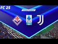 Fiorentina vs Juventus | Serie A | EA FC 25 |