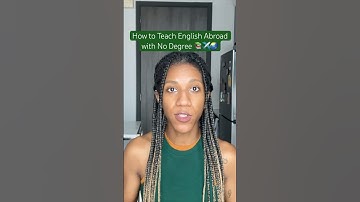 Teach English Abroad with NO DEGREE in these countries! 📚✈️🌏 #tefl #tefljobs #teachingabroad