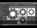 "Basic Gears" Adobe Illustrator and Astute Graphics VectorScribe