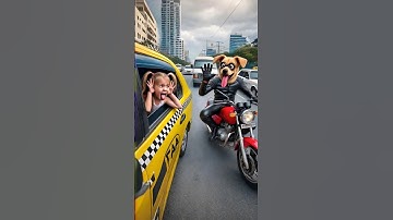 💥 Evolution of Dog : Joking on the road-3 ✅️ #doglover #puppy #dog #shorts #copydoggy