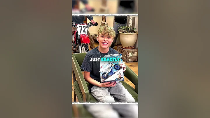 Dad Give Dirt Bike To Son🚴🏻😁 #happiness