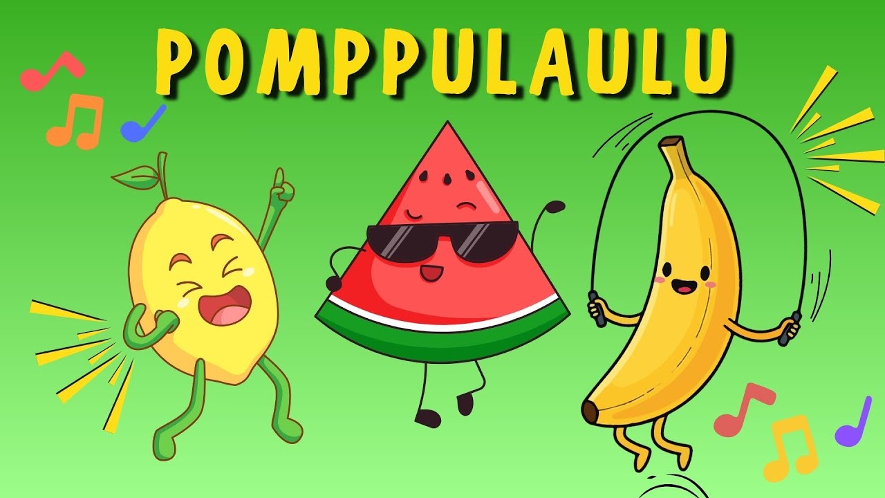 Pomppulaulu 🦘 Hauska jumppalaulu lapsille 🎵