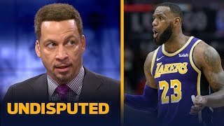 Chris Broussard is 'disappointed' in LeBron's comments about his Lakers teammates | NBA | UNDISPUTED