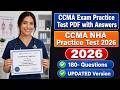 CCMA NHA Practice Test 2026 CCMA Exam Practice Test PDF with Answers