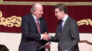 S.M. el Rey Juan Carlos recibe el título de embajador de honor del Camino de Santiago