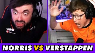 Our LIVE Reaction to the Verstappen v Norris BATTLE