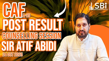 POST RESULT COUNSELLING by Sir ATIF ABIDI