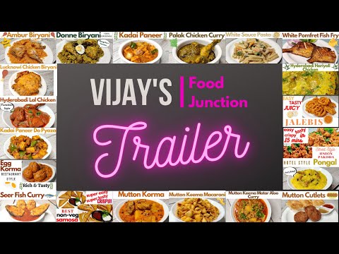 Vijay's Food Junction Food Channel Trailer