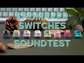 Soundtest🎙 for most Epomaker Switches on the EPOMAKER EK68 VIA kit
