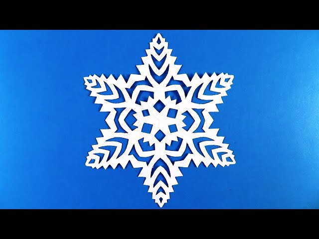 Paper Snowflakes #36 - How to make Snowflakes out of paper 