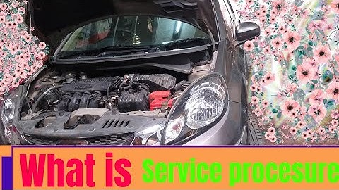 What is procedure car service  Tech. # automobile # master #