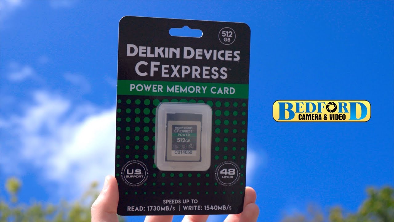 Delkin CF Express Card. The right choice. YouTube