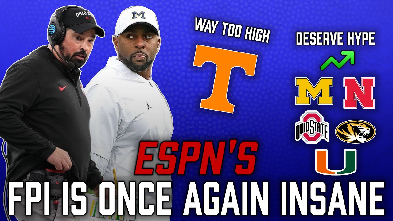 ESPN s College Football FPI Rankings Here s What They Missed YouTube ESPN s College Football FPI Rankings Here s What They Missed YouTube
