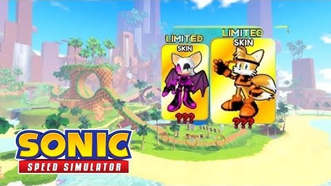 "New Update in Sonic Speed Simulator! 🌟🔥Luminosity Tails and Luminosity Rouge are here! ✨💨