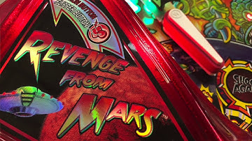 Revenge from Mars restored pinball machine
