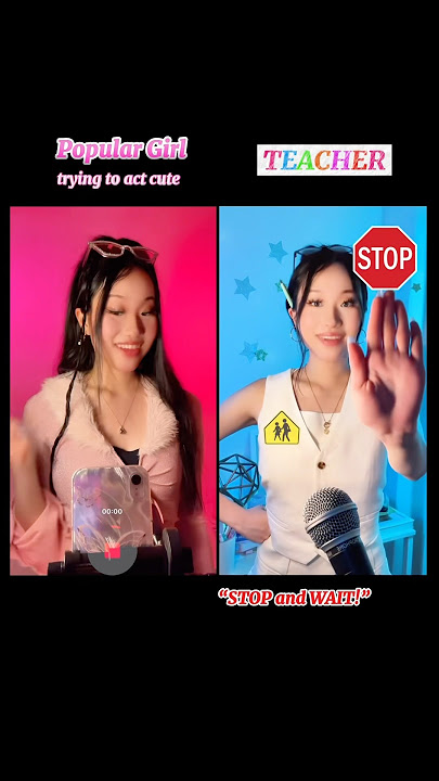 #pov Popular girl tries to act cute filming the trend… but the song isn’t what she expected😳#shorts