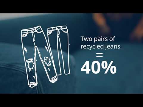 Video: Ein Sofa aus recycelten Jeans