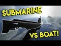 HUGE MILITARY SUBMARINE VS BOAT! - Disassembly 3D Gameplay - EP 8