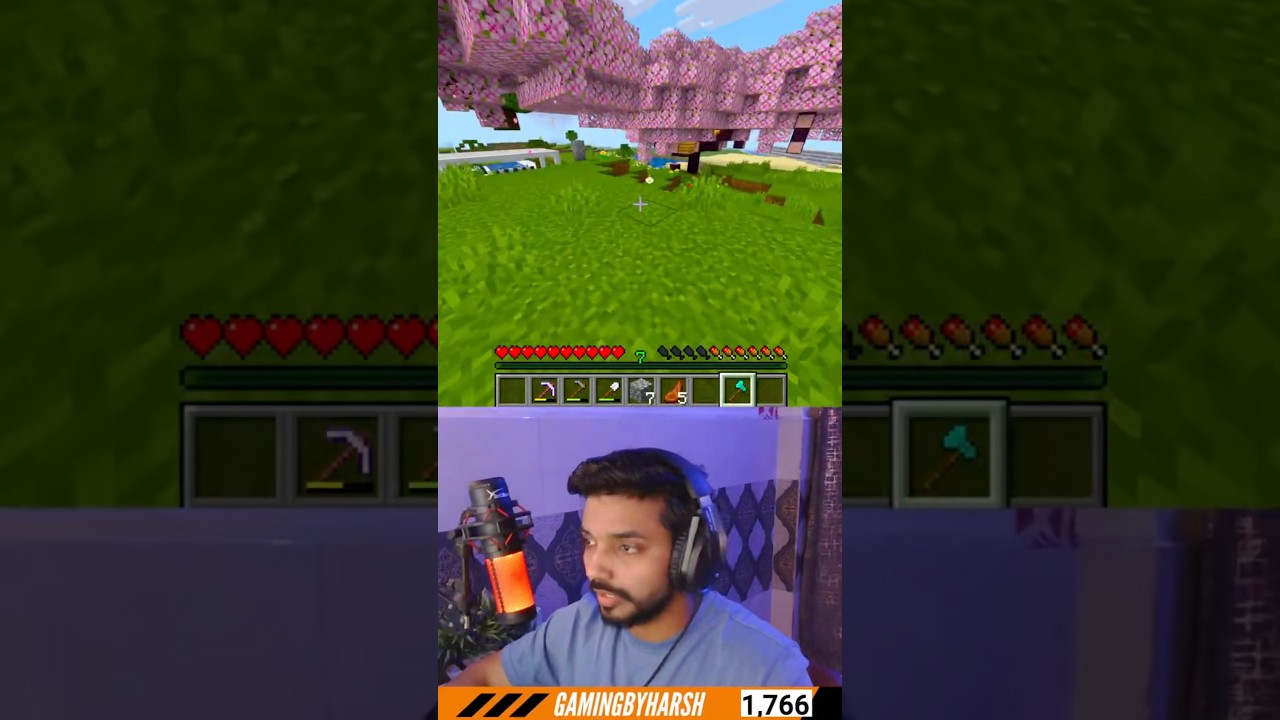 Minecraft Cherry Blossom Tree Cut 🌴 