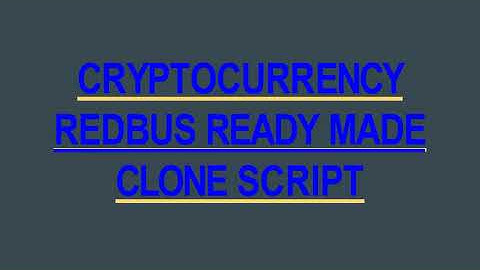 Readymade Redbus  Clone Script  - CryptoCurrency Integrations