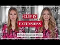 Clip-in Extensions reinmachen dünne Haare - Erfahrungen & Tipps | TheRubinRose