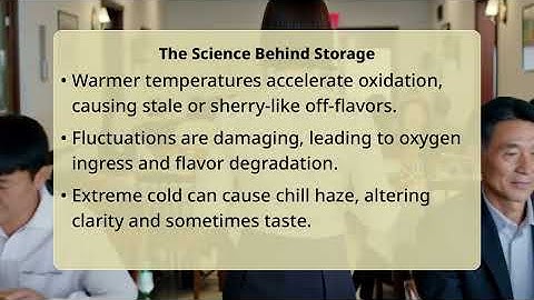 What Is the Best Temperature for Storing Unopened Beer?