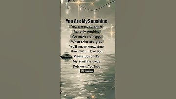 Thumbnail of 🌼 You Are My Sunshine | Christina Perri #Lullaby