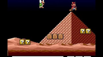 Star Road Desert | SMAS SMB3 Custom Level