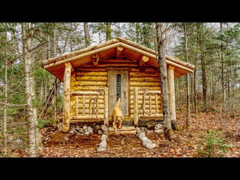 Steps for the Sauna | Off Grid Living at my Wilderness Cabin