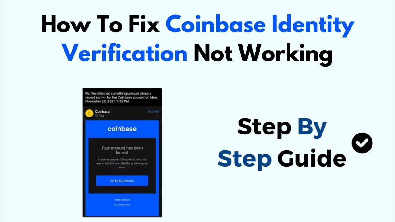 How To Fix Coinbase Identity Verification Not Working - YouTube