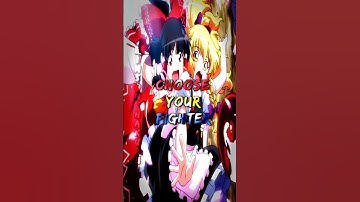 Choose Your Fighter (Touhou Project Edition) #shorts