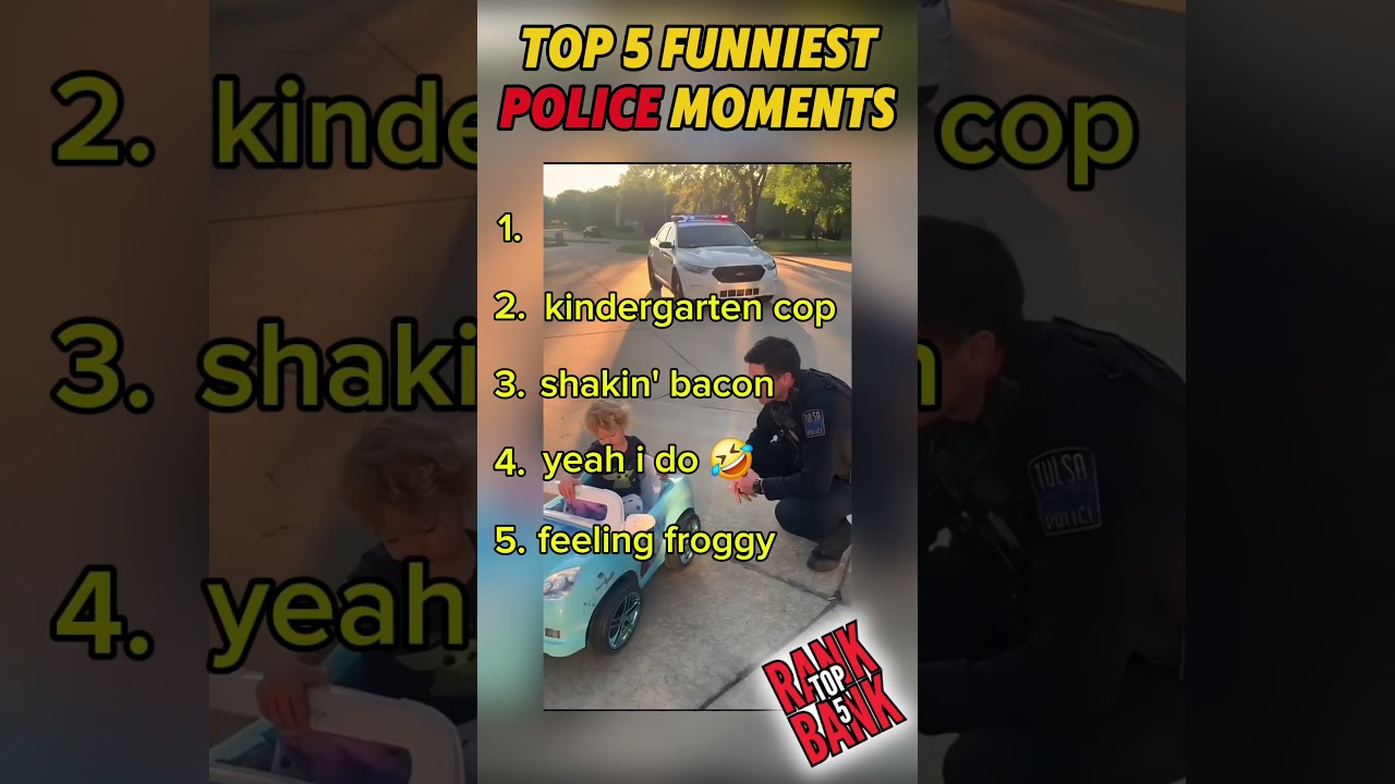  Top 5 FUNNIEST Police Moments Part 2